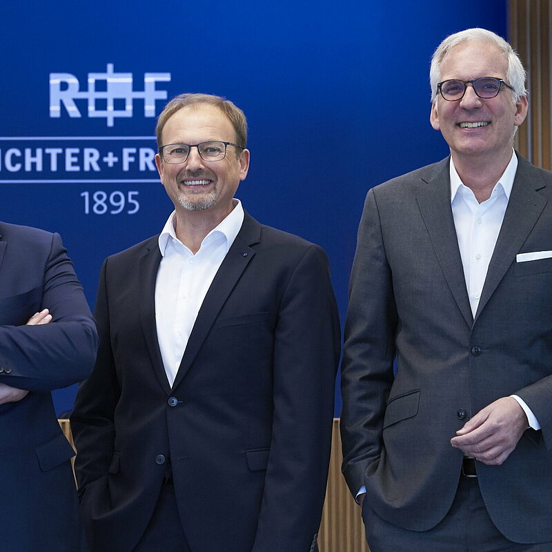 Richter+Frenzel KG Geschäftsführung: Guido Kreitz, Sven Kutzki, Robert Oberberger, Wilhelm Schuster