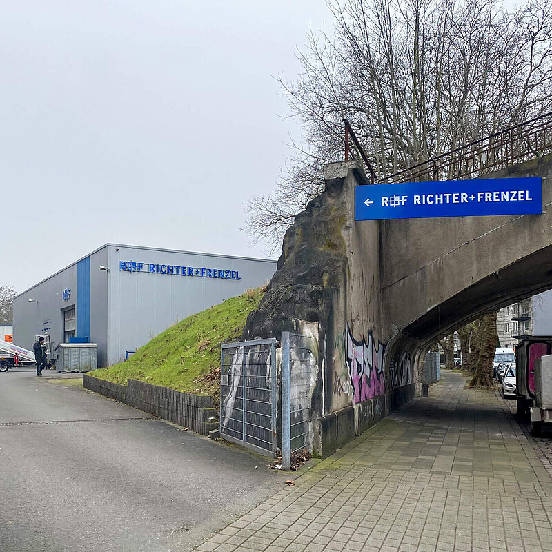 Richter+Frenzel ProfiStore Duisburg-Hochfeld Straßenansicht