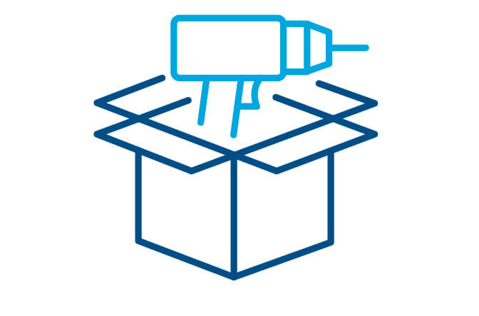 Icon Versand zur Werkzeugreparatur