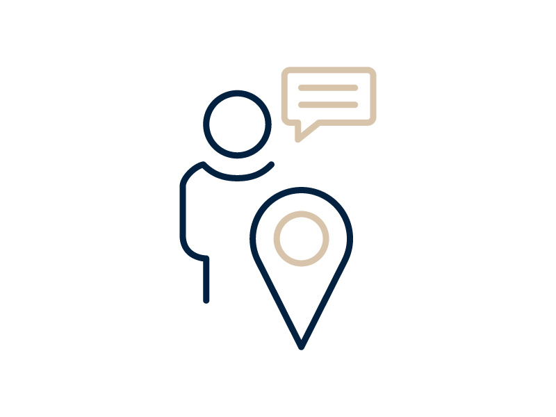 Icon Persönliche Beratung in Ihrer Nähe