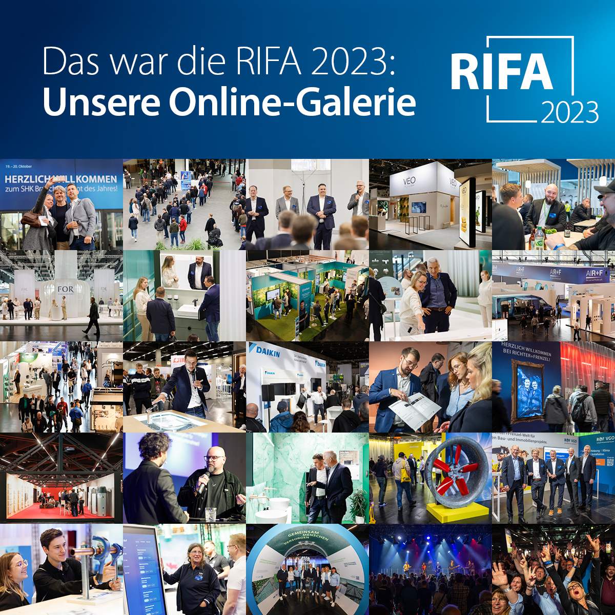 RIFA 2023 Impressionen - Bildcollage