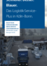 Schneller. Besser. Blauer. Das Logistik-Service-Plus