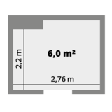 Grundriss kleines Bad