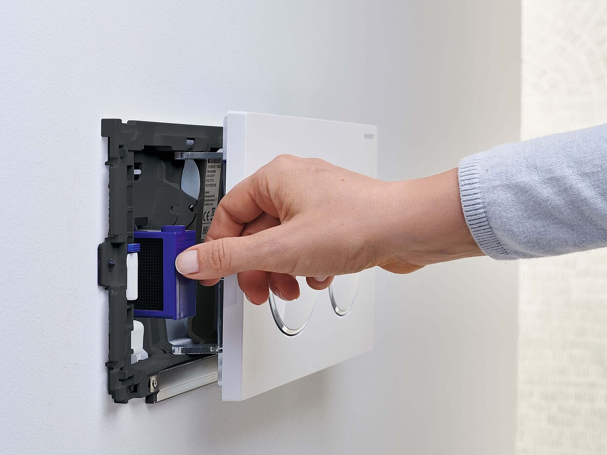 © Geberit / Geruchsabsaugung Geberit DuoFresh Modul Geberit / Geruchsabsaugung Geberit DuoFresh Modul