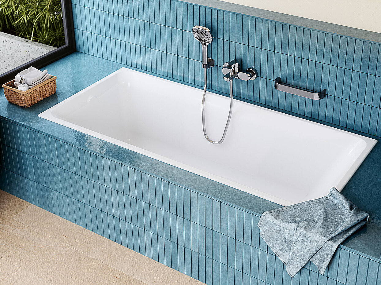 © FOR bequeme Einbaubadewanne Design Tavona FOR Badwelt