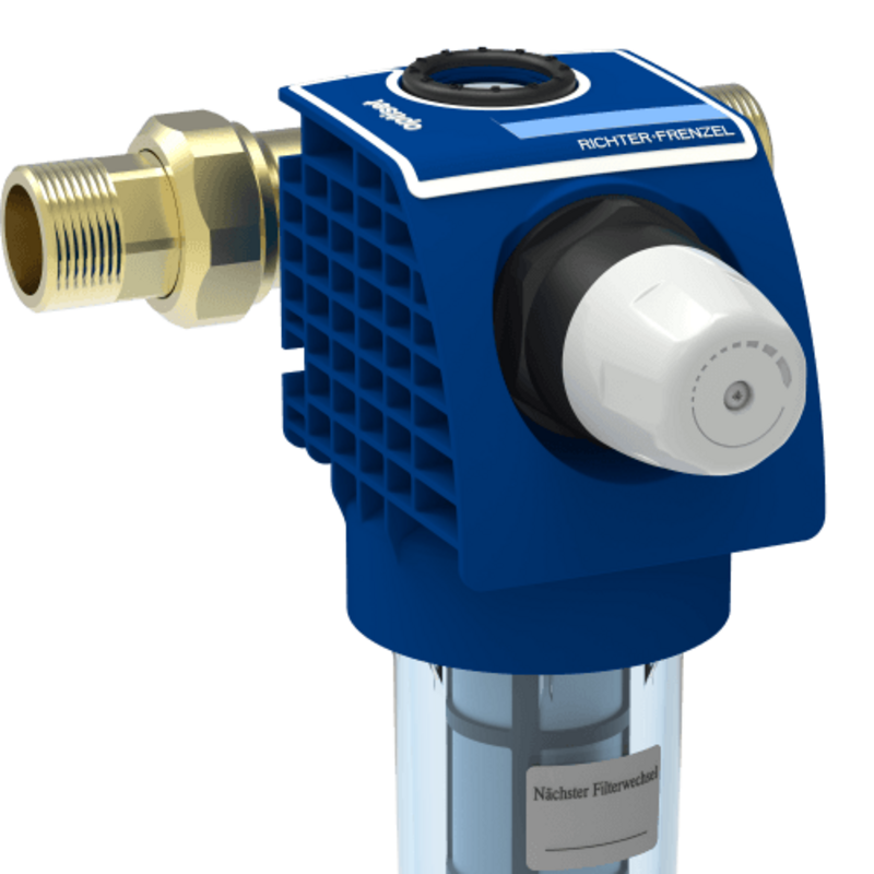 Optiline Kerzenfilter mit Druckminderer