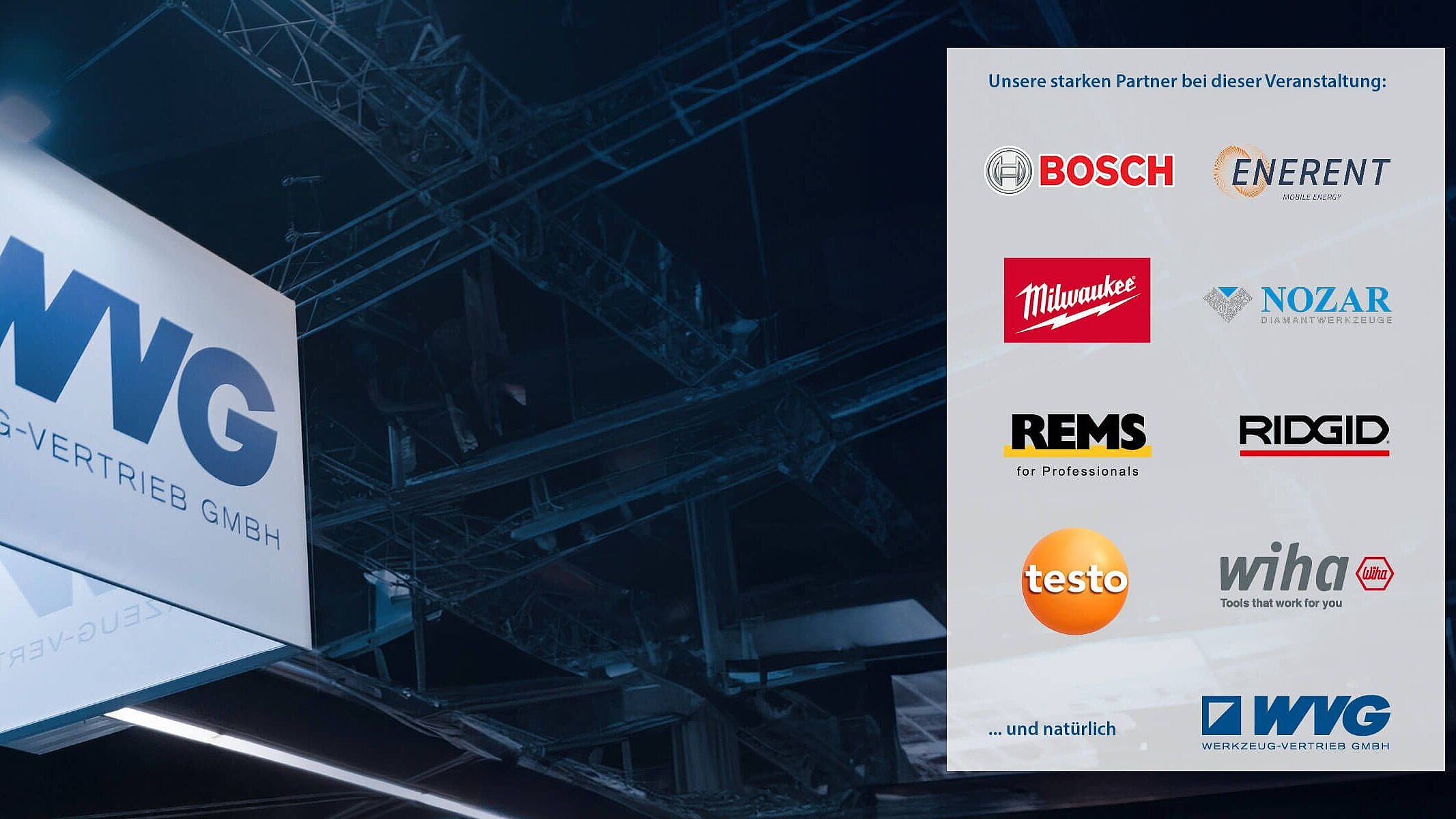 Newsbanner WVG und Partner auf der SHK+E 2026