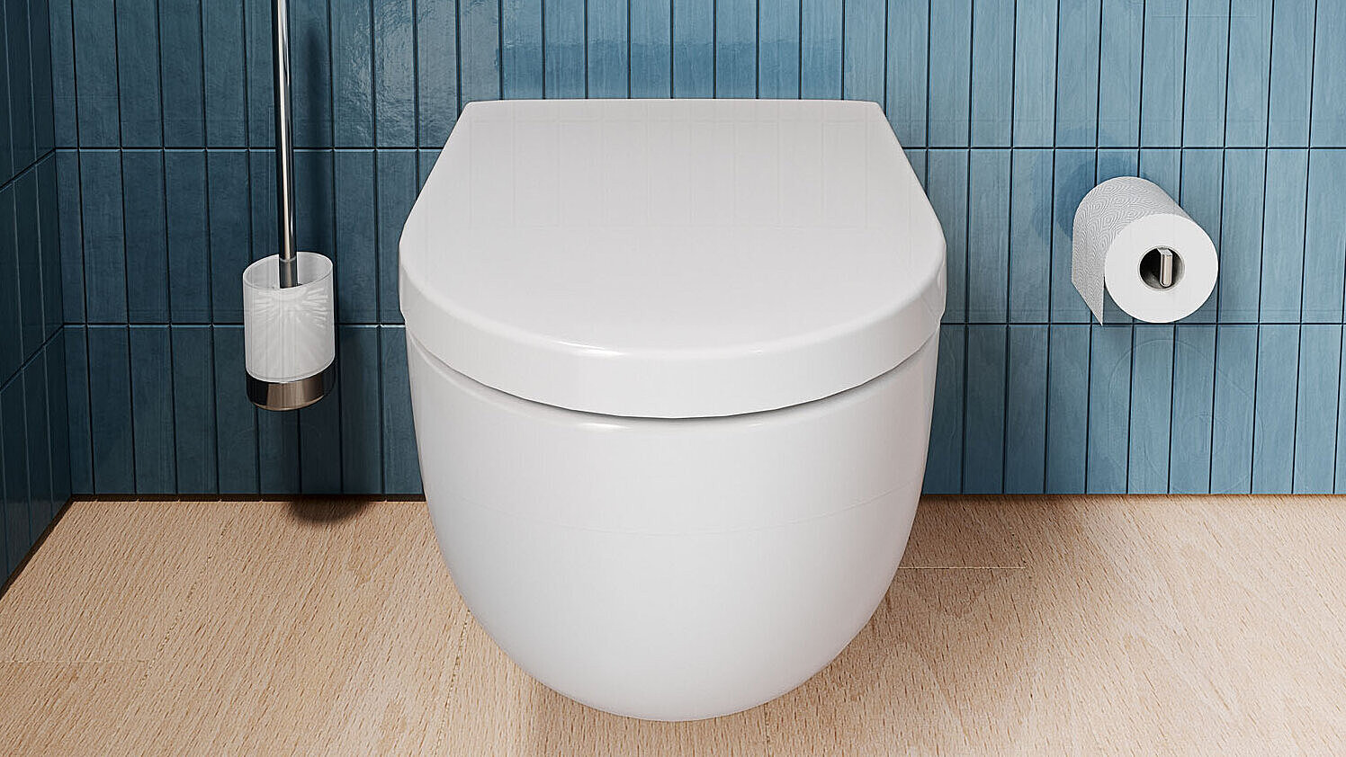 FOR Tavona WC mit Accessoires chrom