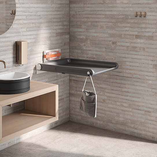 HEWI Serie 477/801 Babywickeltisch