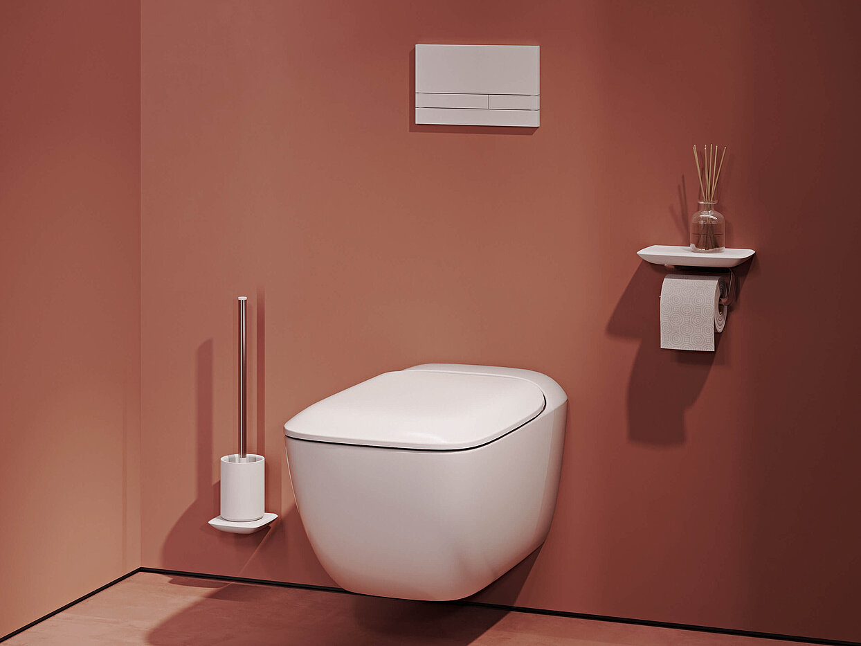 moderne Gestaltung WC Bereich Odivis FOR Badwelt