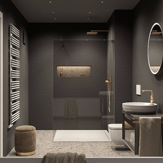 Bad ohne Fenster Bohemé