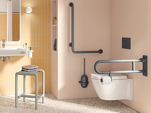 Barrierefreies Bad mit HEWI Serie 801