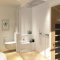 Private Spa, Detailansicht Dusche