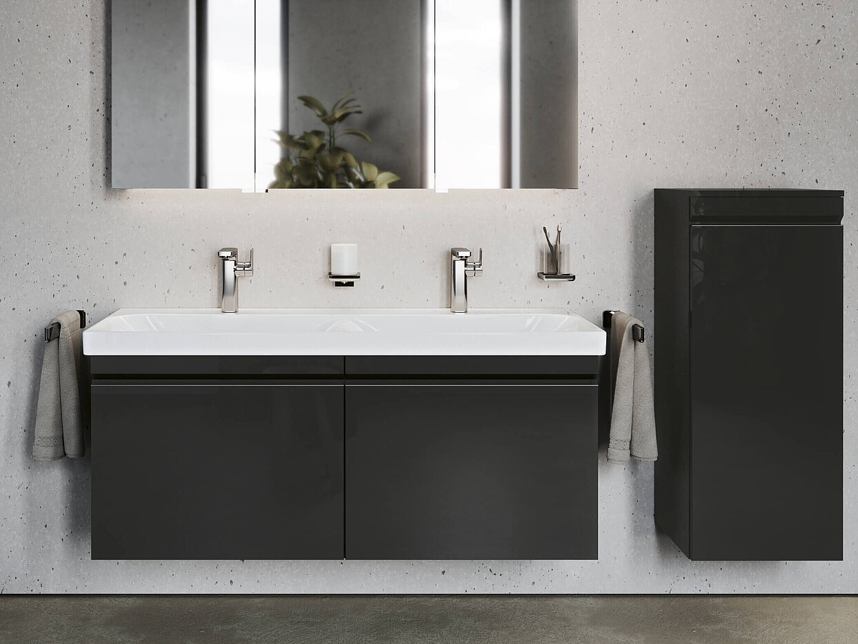 Doppelwaschbecken modernes Bad MyStyle FOR Badwelt