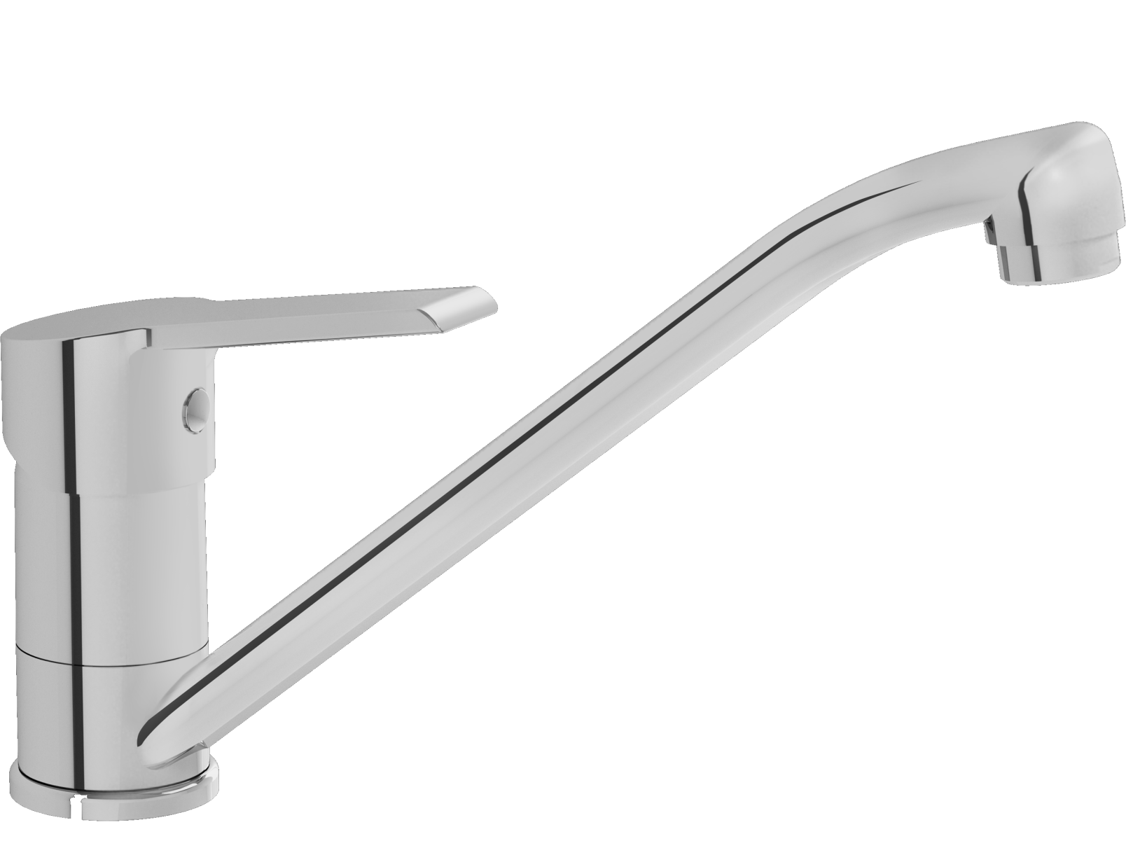 Perfetto Einhebel-Spültischmischer, Chrom, schwenkbar