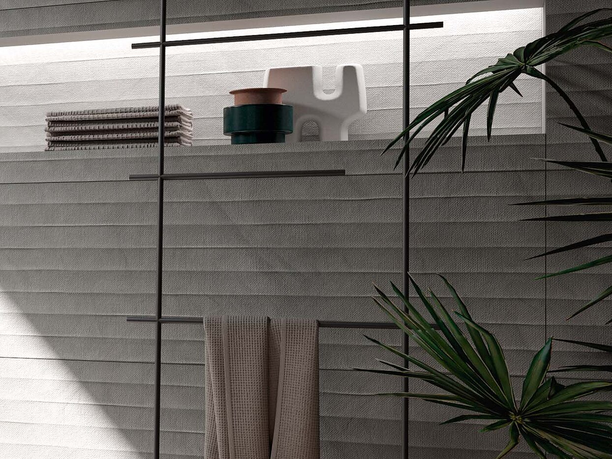 VÉO Wandnische mit Deko-Objekten