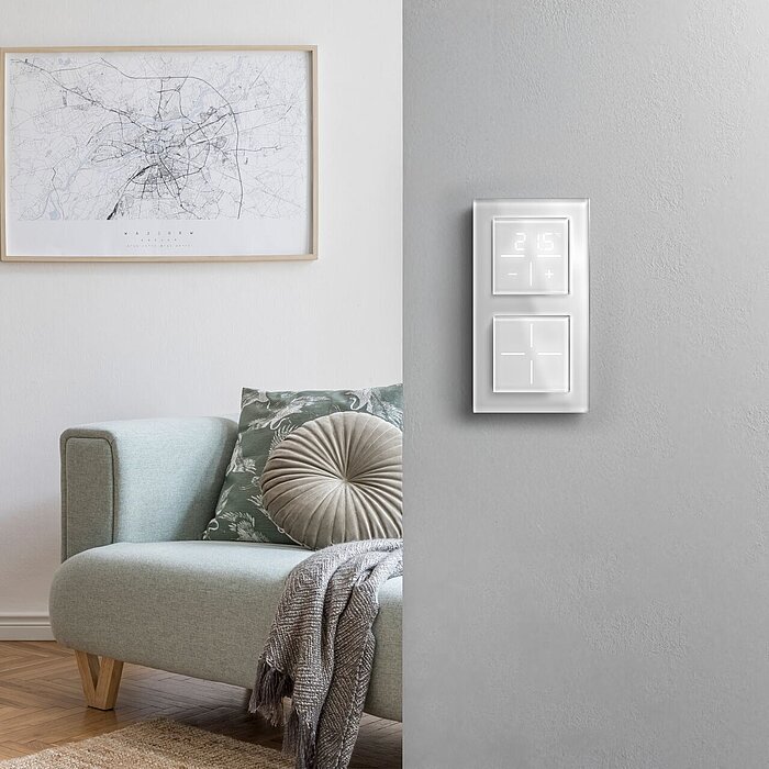 Homematic IP Wohnzimmer Regelung