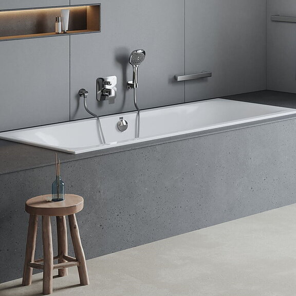 Einbaubadewanne hochwertig Design  FOR Badwelt
