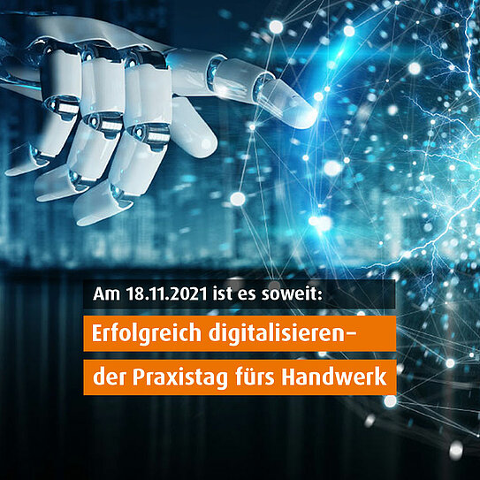 fhd-Online-Kongress 2021: Erfolgreich digitalisieren - der Praxistag für Handwerker