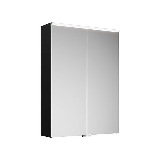 Produktbild: Optiline Spiegelschrank LED, anthrazit, Breite 600 mm x Höhe 800mm x Tiefe 170mm