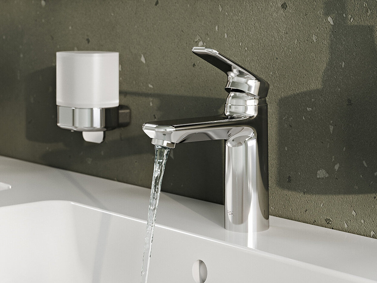 © FOR FOR Leano Aufsatzbecken Waschtischarmatur Accessoires chom