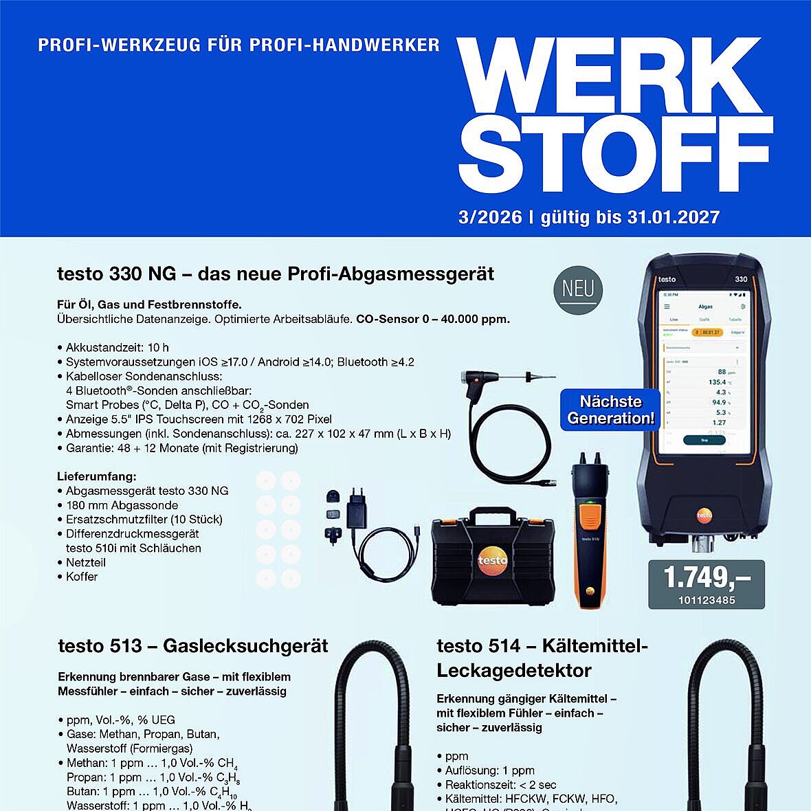 Werkstoff 03/2026 - Aktionsangebote Werkzeug