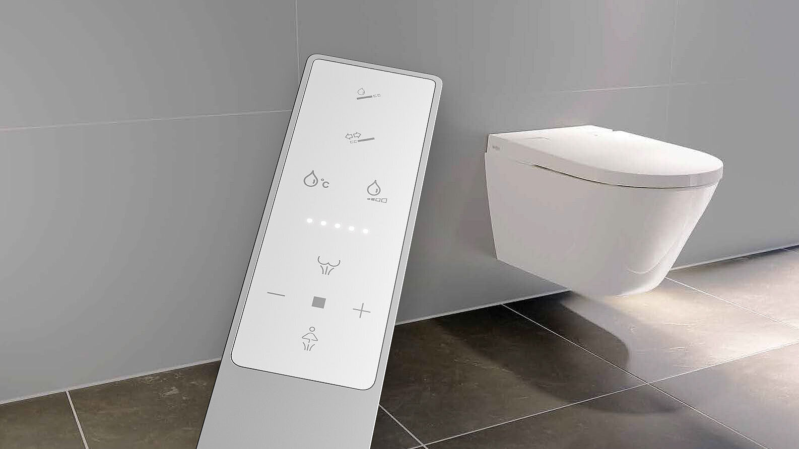 Dusch-WC Smart A mit Fernbedienung