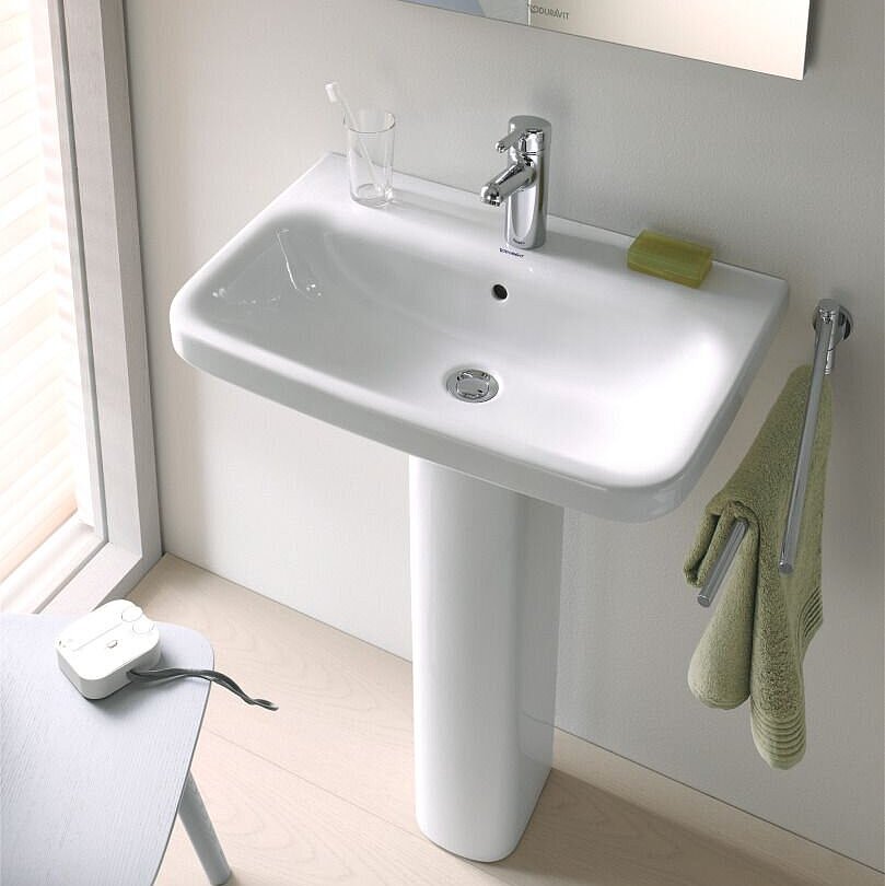 Duravit Waschbecken mit Standsäule DuraStyle
