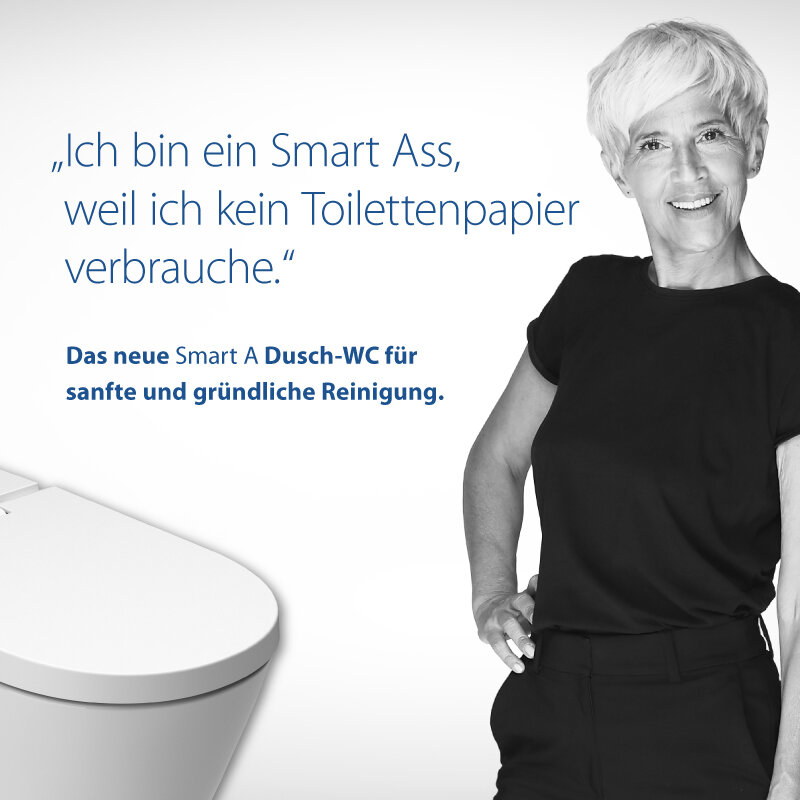 das neue Smart A Dusch-WC