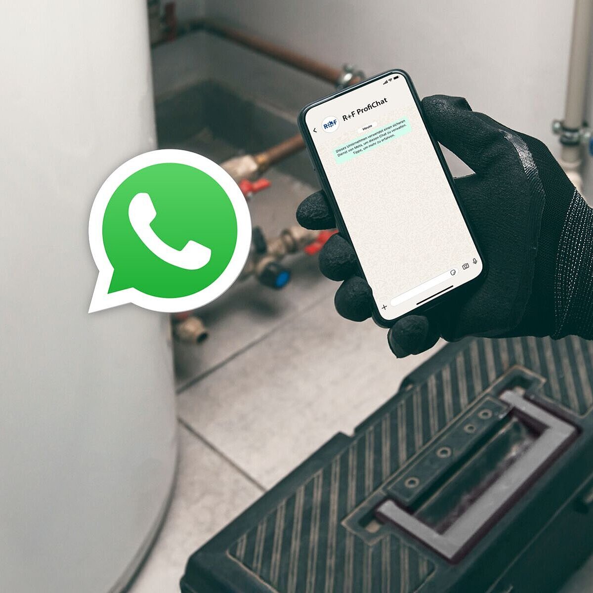 R+F ProfiChat - Fachhandwerker-Kontakt über WhatsApp