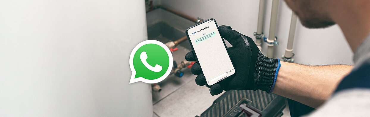 R+F ProfiChat - Fachhandwerker-Kontakt über WhatsApp