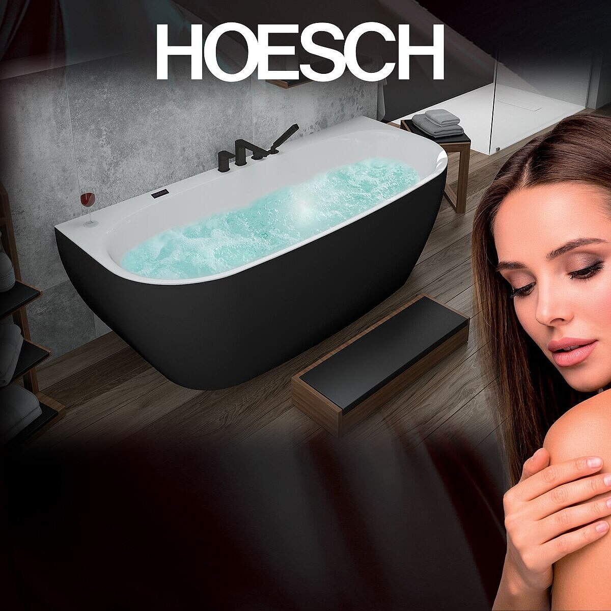 News-Banner HOESCH isensi-Badewanne aus Acryl