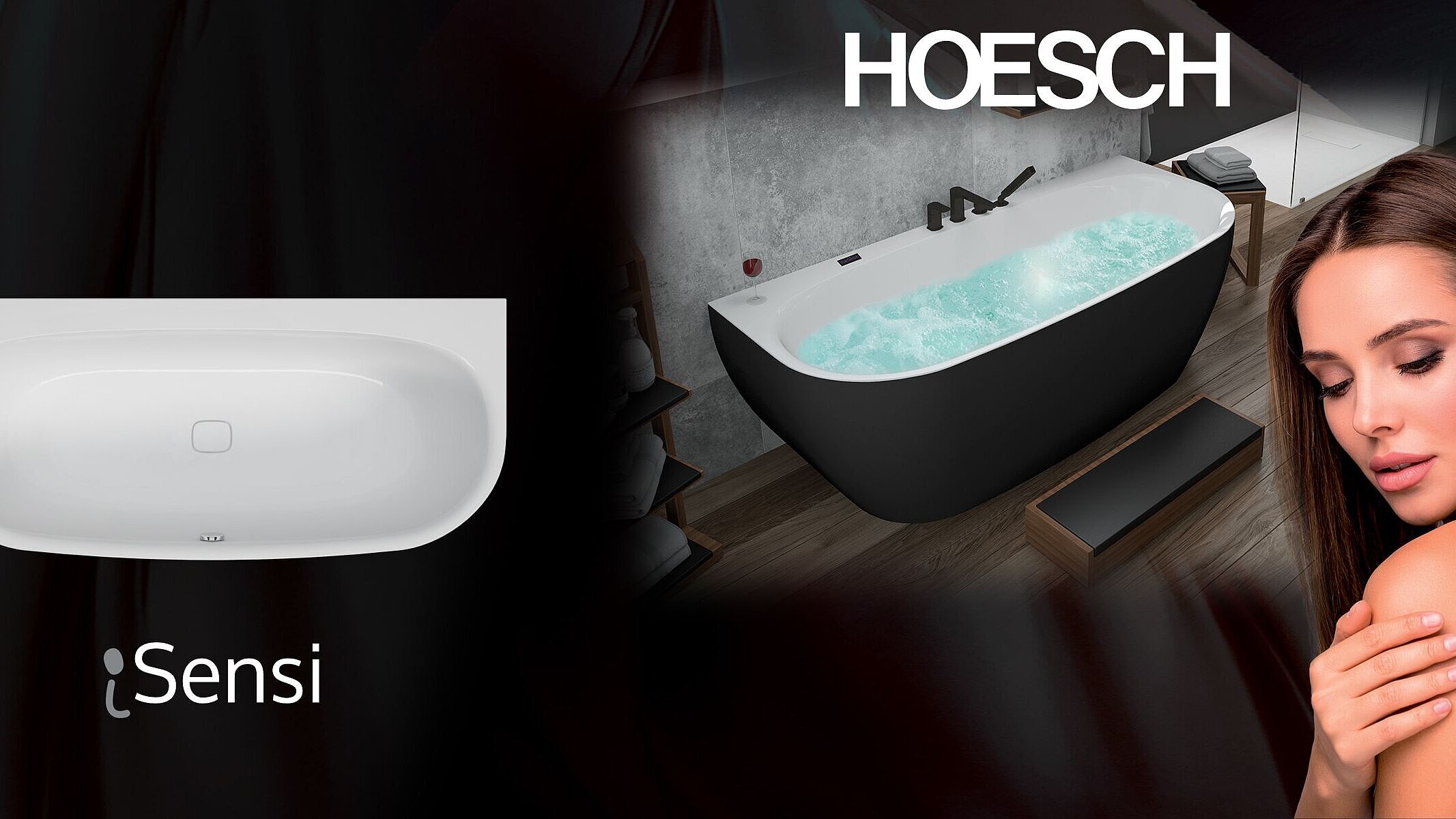 News-Banner HOESCH isensi-Badewanne aus Acryl