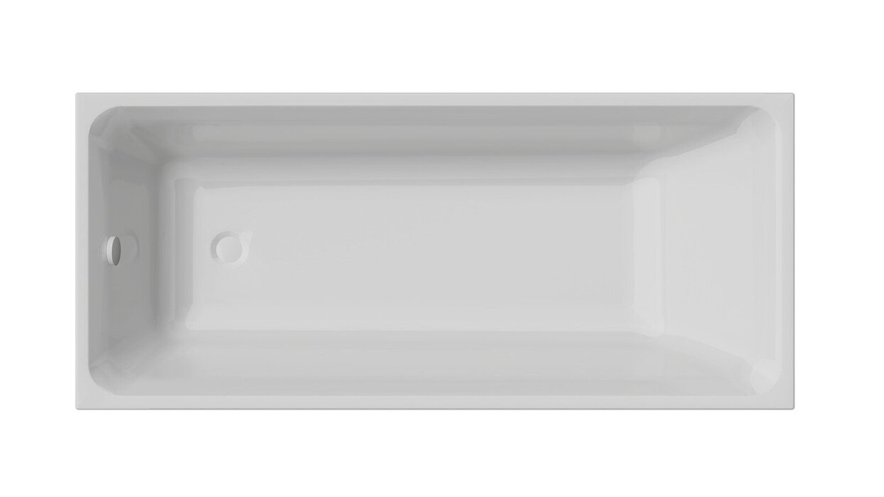 FOR Bathment 1 Acryl-KF-Badewanne 1700 x 750 mm, weiss