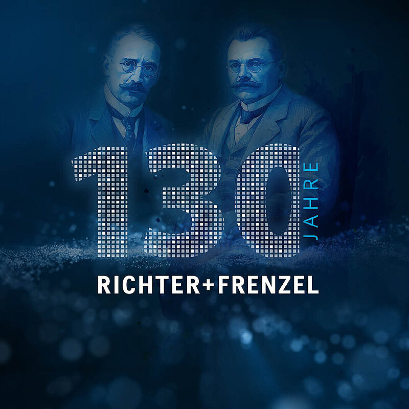 Banner 130 Jahre Richter+Frenzel