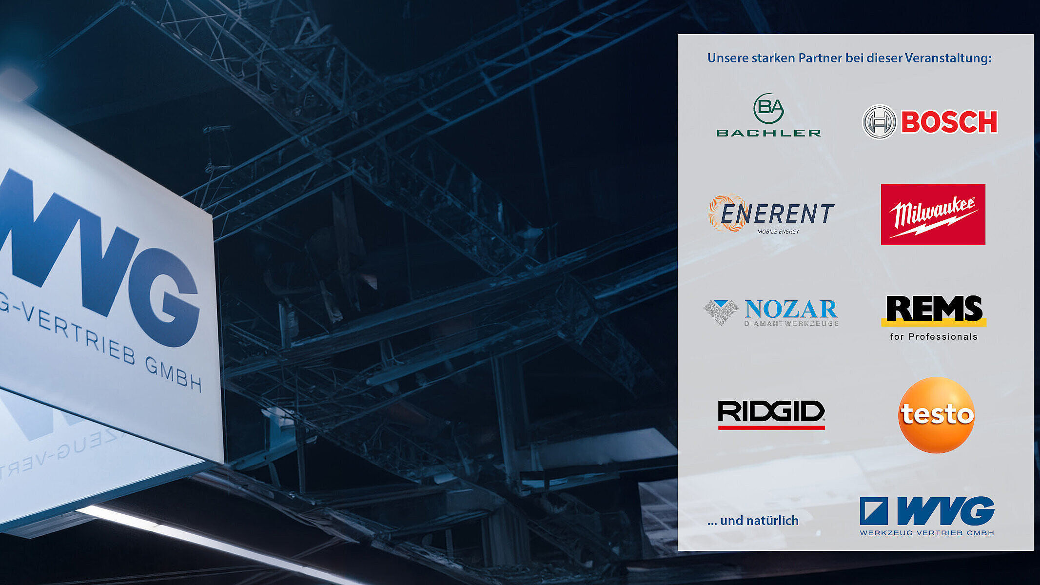 Newsbanner WVG und Partner auf der IFH/Intherm 2026