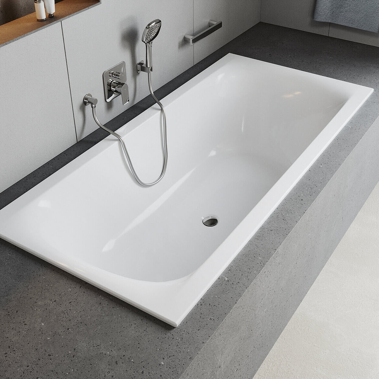 © FOR Einbaubadewanne modernes Traumbad FOR Badwelt