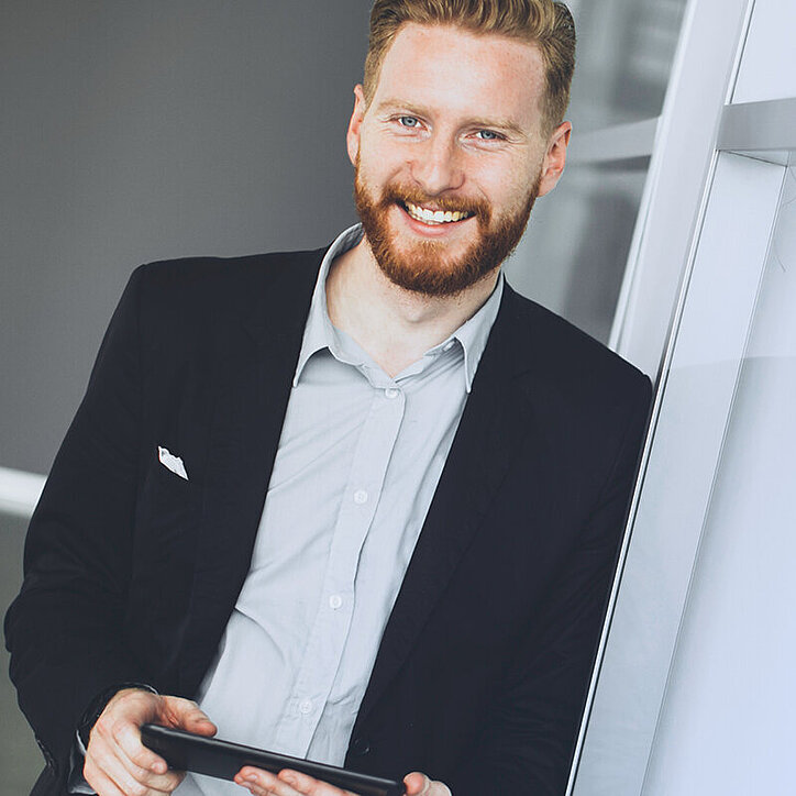 R+F Manager mit Tablet