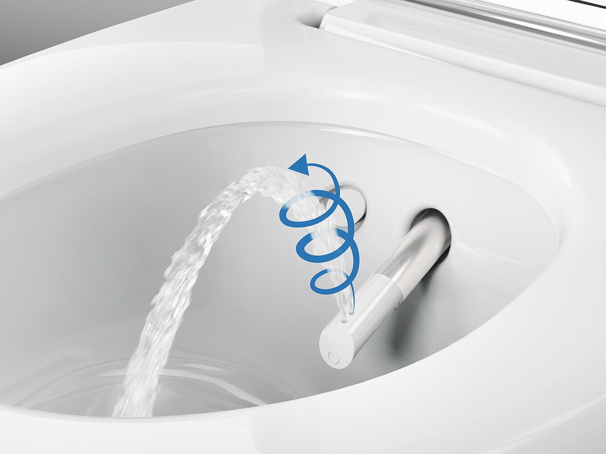 WhirlSpray-Duschtechnologie 