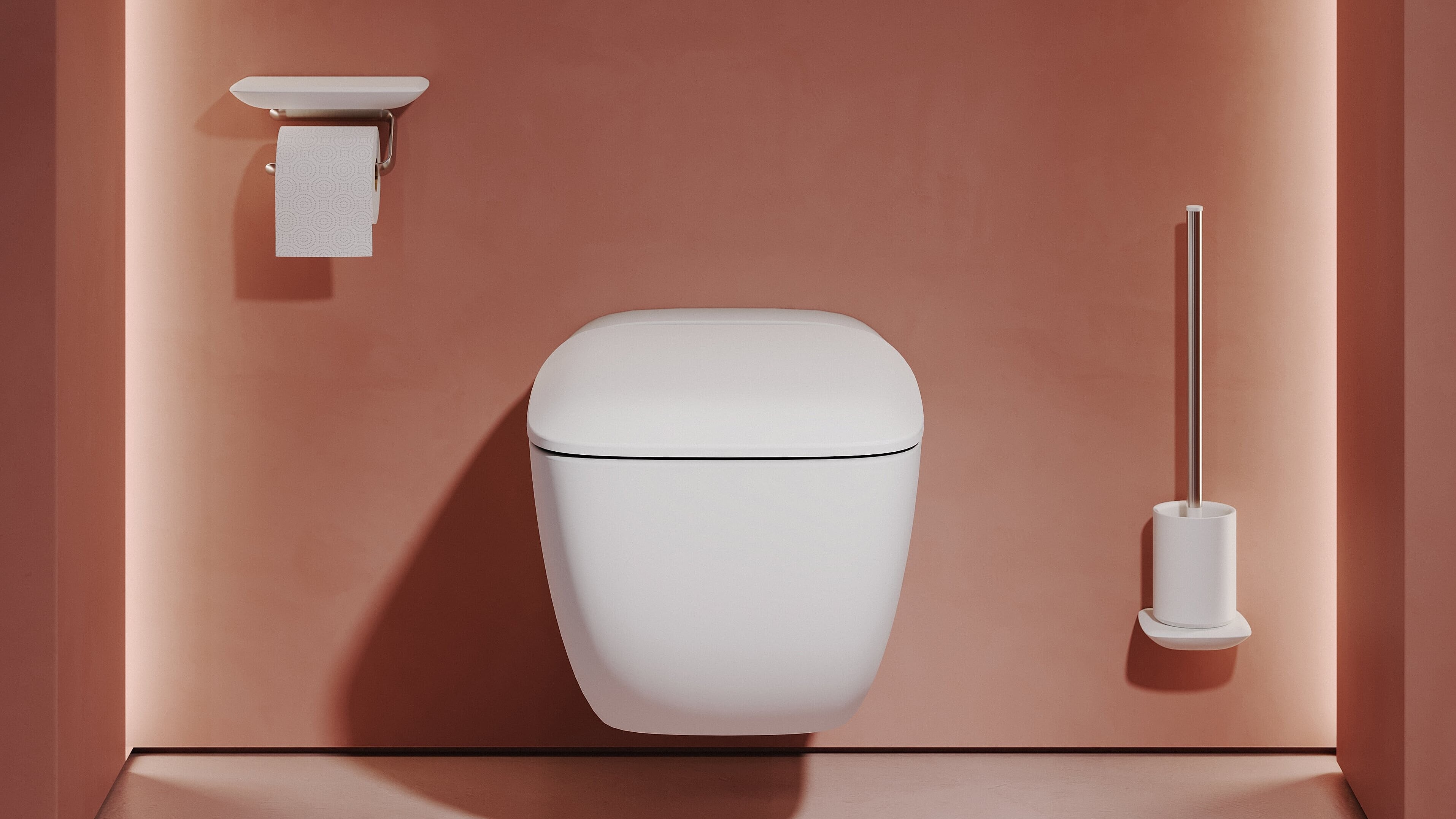 WC mit leister Spülung Odivis FOR Badwelt