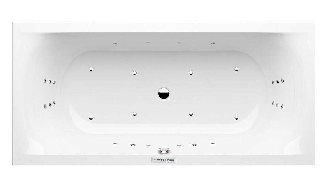 FOR MyStyle Rechteckwanne 1900x900mm System 3 Plus, chrom, weiß