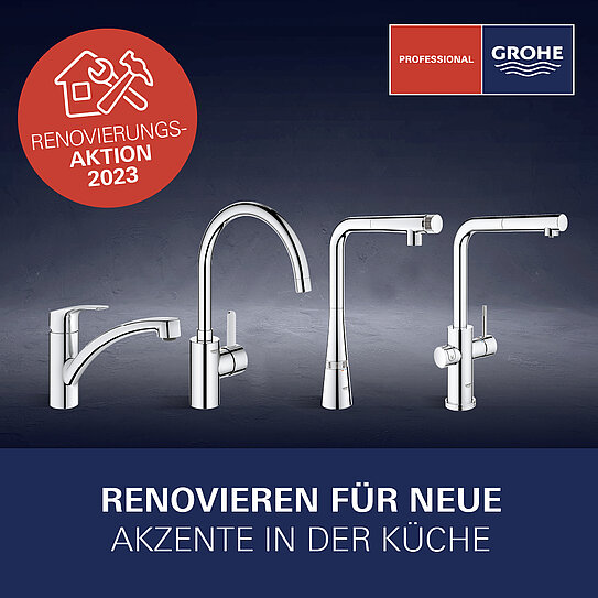 Renovierungsaktion 2023: Renovieren für neue Akzente in der Küche