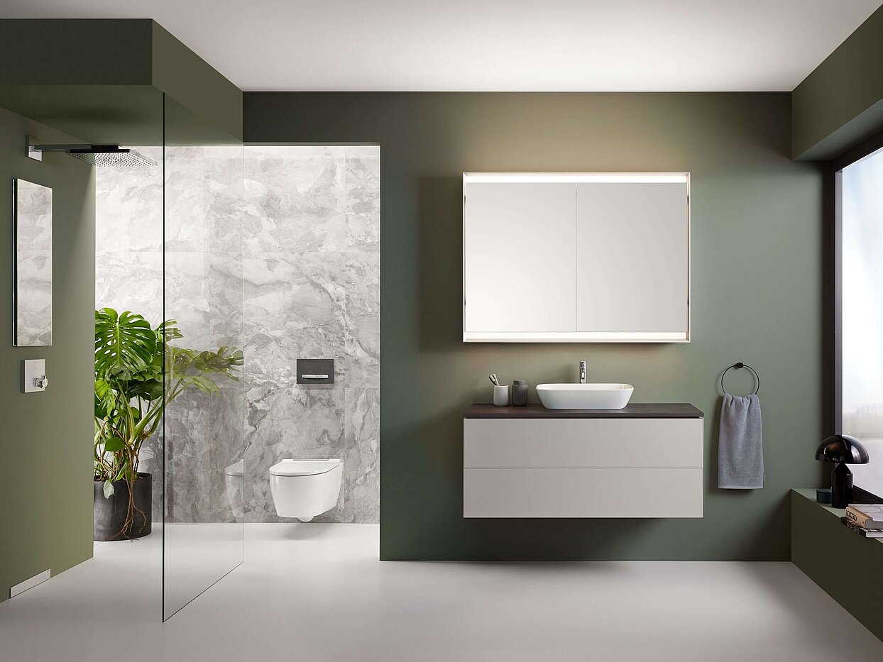 © Geberit / Badserie Geberit ONE Geberit Bad mit Dusche