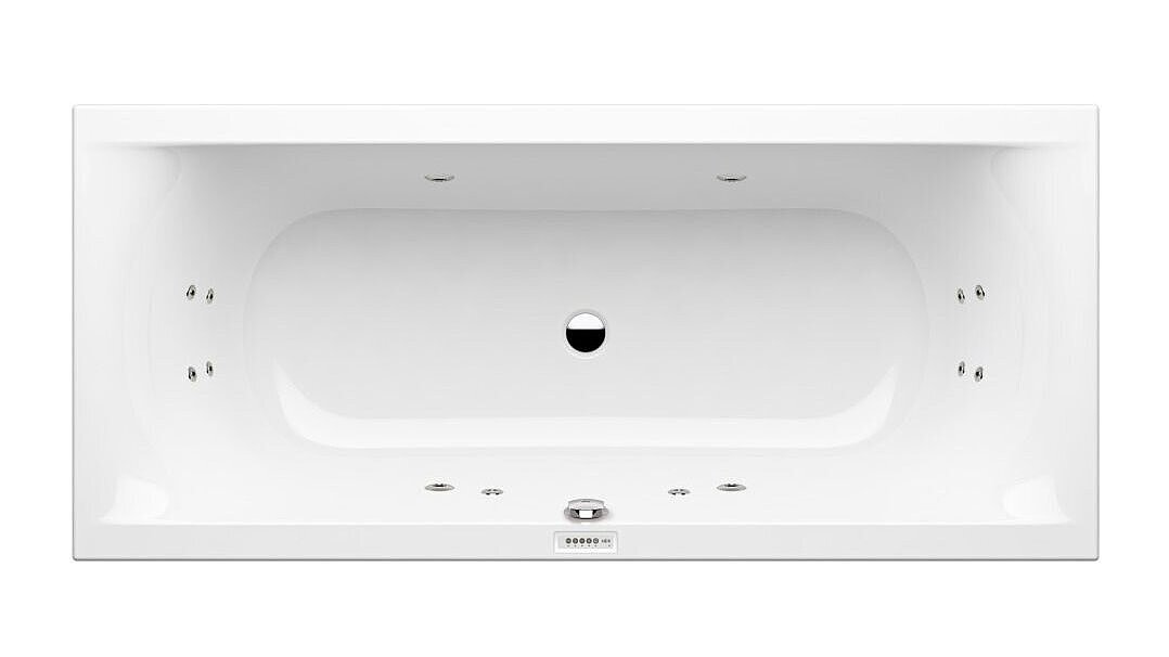 FOR MyStyle Rechteckwanne System 1 Plus, chrom, weiß