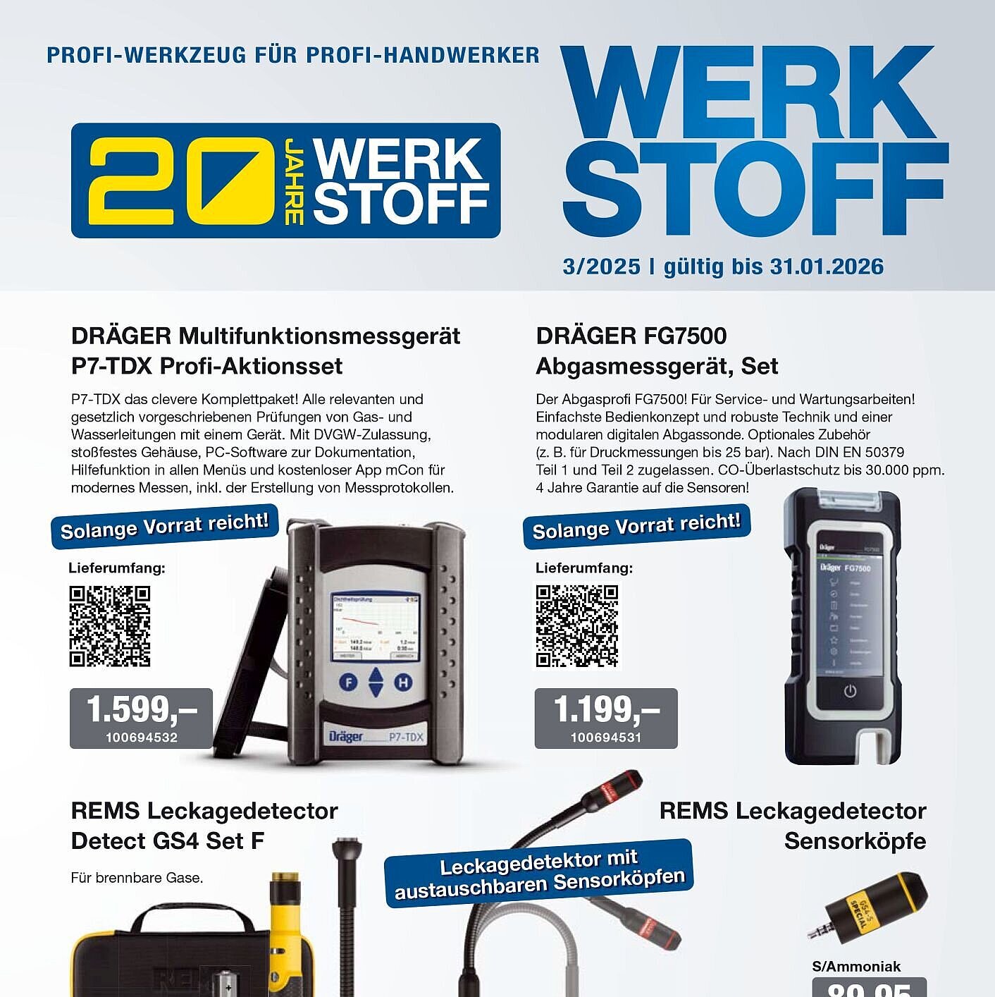 Werkstoff 03/2025 - Aktionsangebote Werkzeug