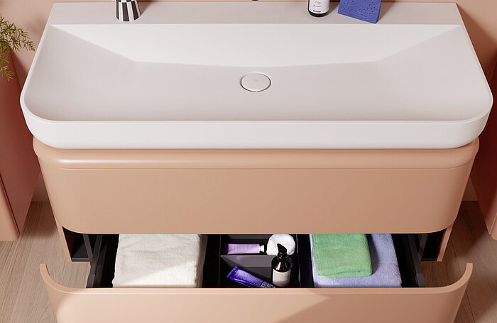 burgbad Badmöbelserie b:me