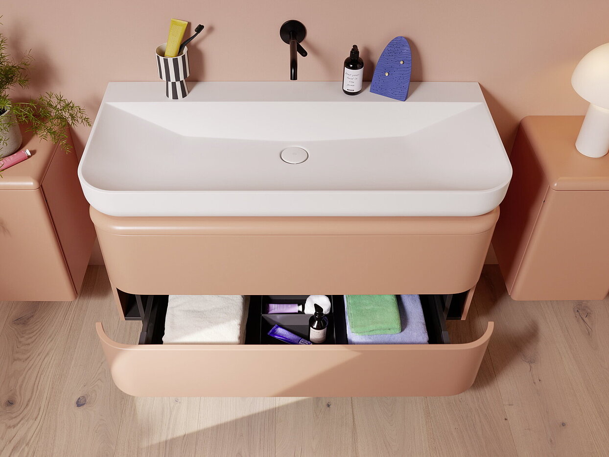 burgbad Badmöbelserie b:me