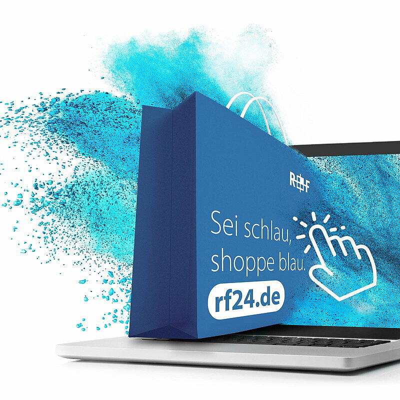 RF24 Online-Shop - Sei schlau, shoppe blau