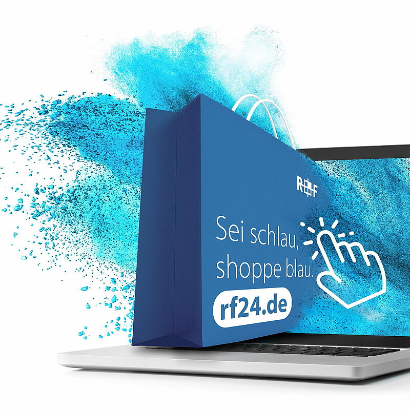 RF24 Online-Shop - Sei schlau, shoppe blau