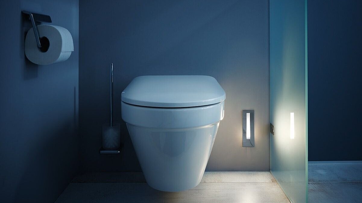 WC mit Nachtlicht